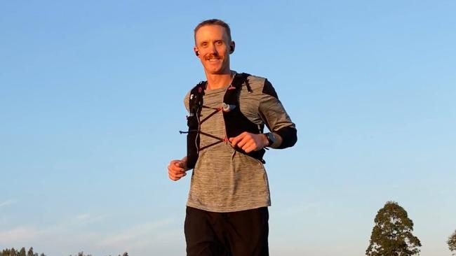 Chris Murphy ran 308.2km over 34 hours and 42 minutes. Picture: Supplied