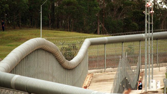 Sir David Longland Prison at Wacol in Brisbane — the State’s jails are overcrowded.