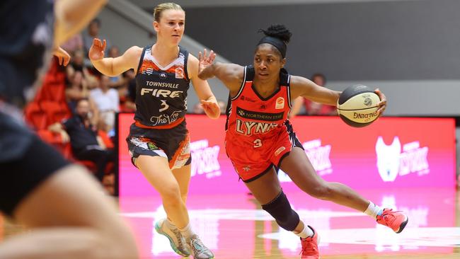 One of the great shames of WNBL24 was the injury that forced McDonald out for nearly half of the regular season and robbed everyone of a season-long race for the MVP. (Photo by James Worsfold/Getty Images)