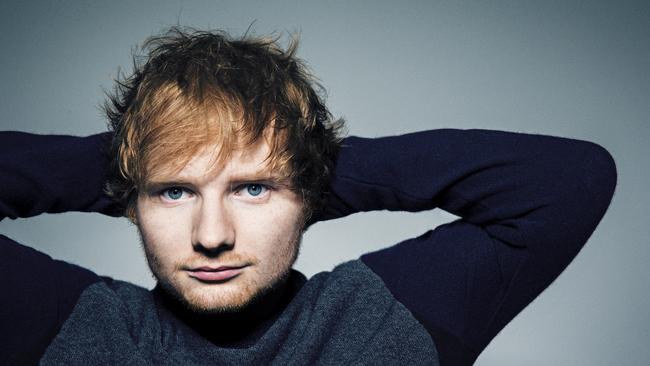 Christmas treat ... one of Ed Sheeran’s next projects is a Christmas song, which he promises won’t be cheesy.