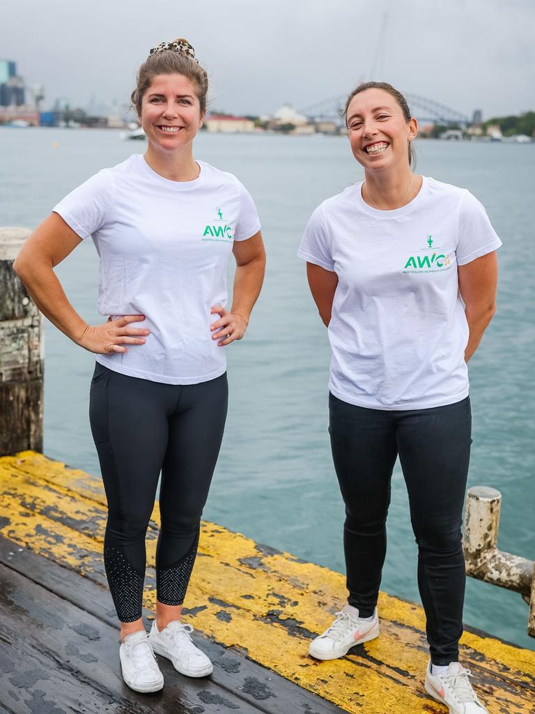 Australian sailors Nina Curtis and Olivia Price. Pic: Salty Dingo