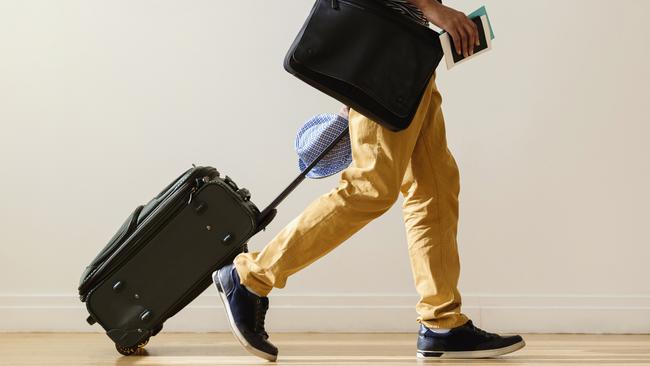 Travelling light is a thing of the past in uncertain times. Picture: Getty