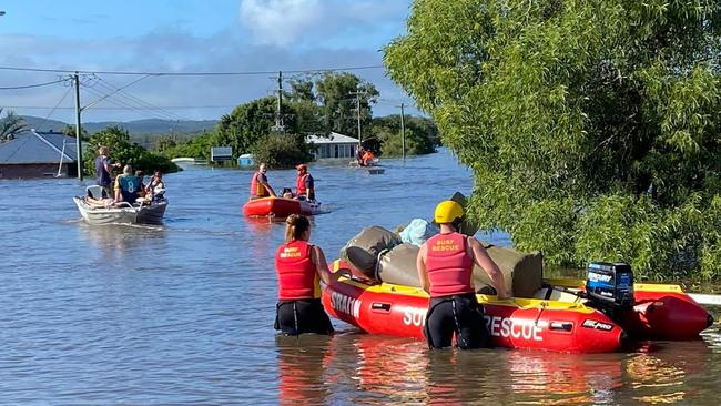 The boats proved critical during the floods.