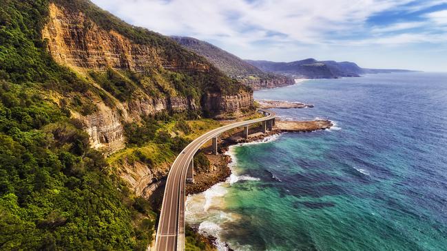 The Grand Pacific Drive on the NSW coast. Picture: iStock.