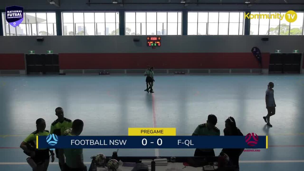 Replay: Football NSW Lightning v Football Queensland (U17 Girls)—2025 National Futsal Championships Day 2