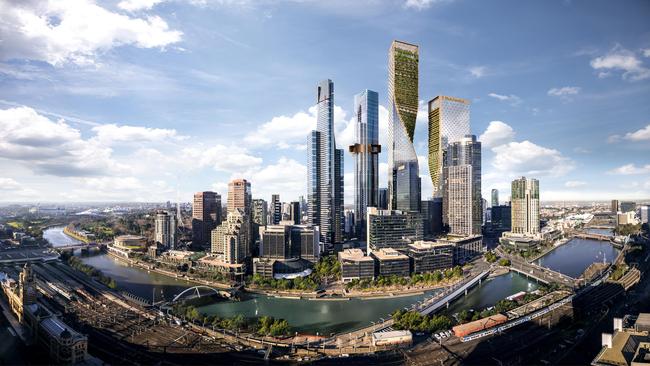 The STH BNK by Beulah development will feature twin towers as high as 366m.