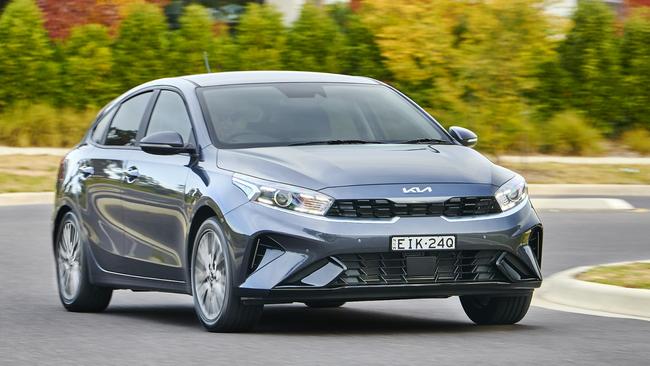 The Kia Cerato is a safe choice and comes with a seven-year warranty. Picture: Supplied.