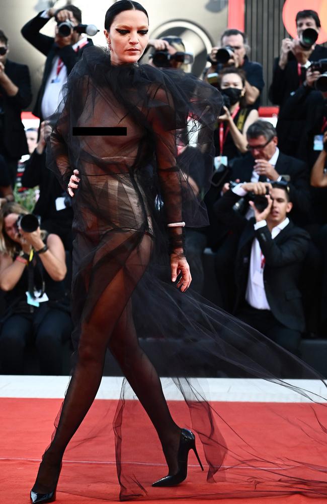 Mariacarla Boscono. Picture: Marco Bertorello/AFP