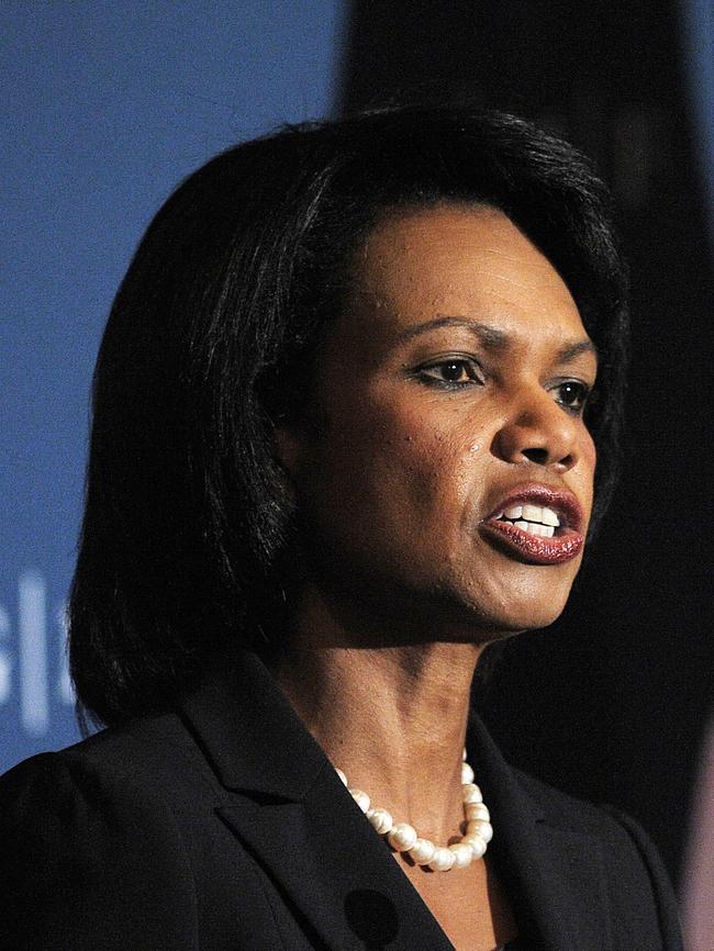 Condoleezza Rice in 2008.