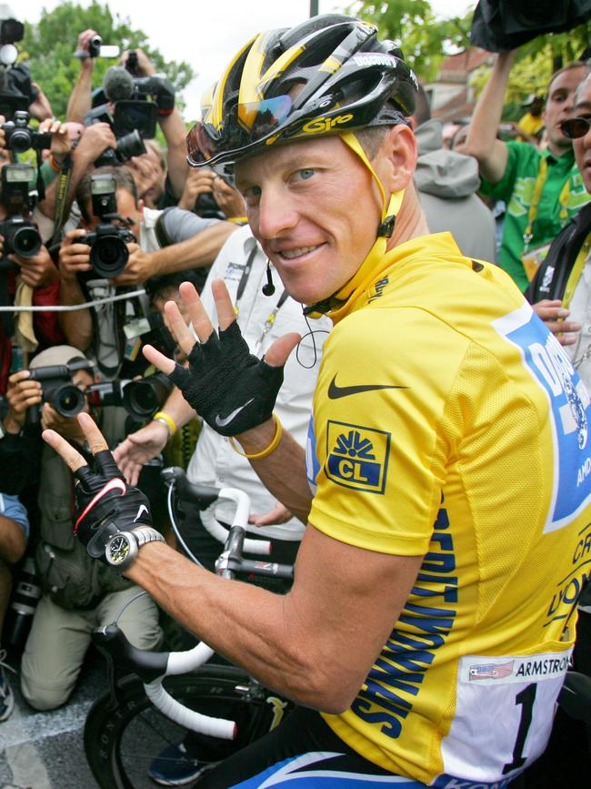 Lance Armstrong ‘won’ seven TdF titles.