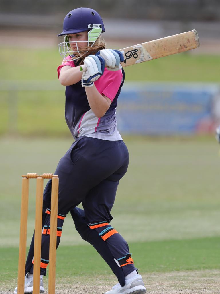 Geelong City Sharks batter Mary Rolfe Picture: Mark Wilson