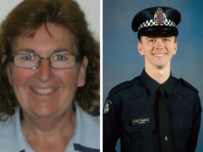 Leading Senior Constable Lynette Taylor and Constable Joshua Prestney died in the Eastern Freeway crash tragedy.