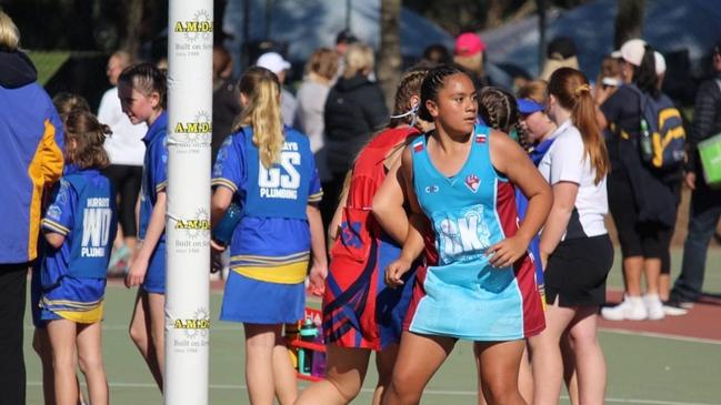 ACT captain Evelina Tuipeatau will compete at the national school sports netball u/12 competition this week. Photo: Supplied