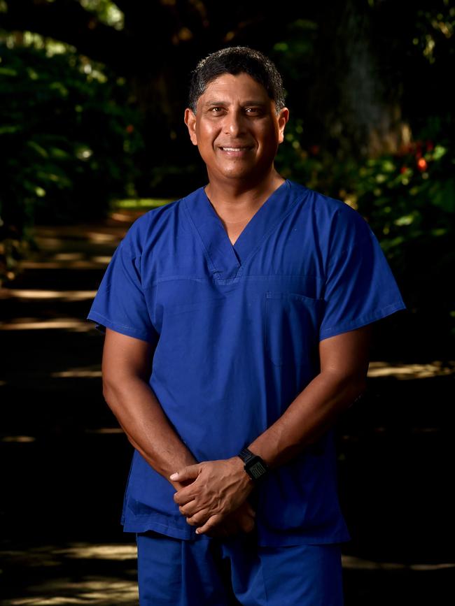 Professor Ajay Rane at Queens Park. Picture: Evan Morgan