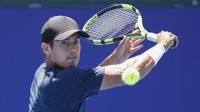 Jason Kubler has a date with Italy’s Thomas Fabbiano in the first round of the Australian Open. Picture: AAP