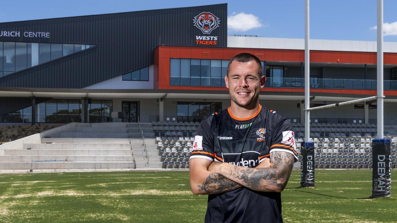 SYDNEY, AUSTRALIA, NCA NewsWire Thursday , 24 November 2022. Wests Tigers recruit David Klemmer photographed at Wests Tigers centre of excellence, Zurich Centre, Concord Oval community and sports precinct, Loftus St, Concord. NSW Picture: NewsWire / Monique Harmer