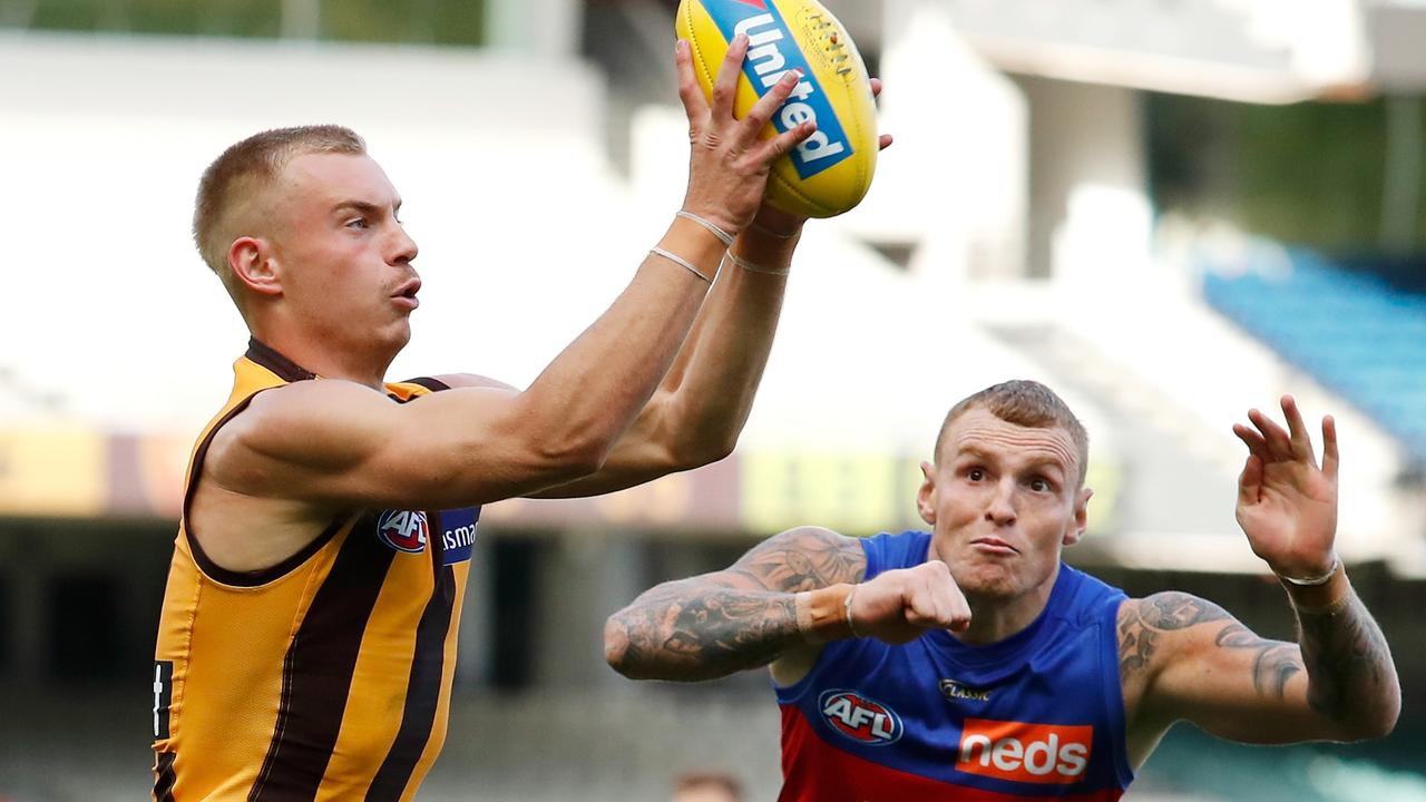 Hawthorn and Brisbane will face off in Launceston on Sunday.