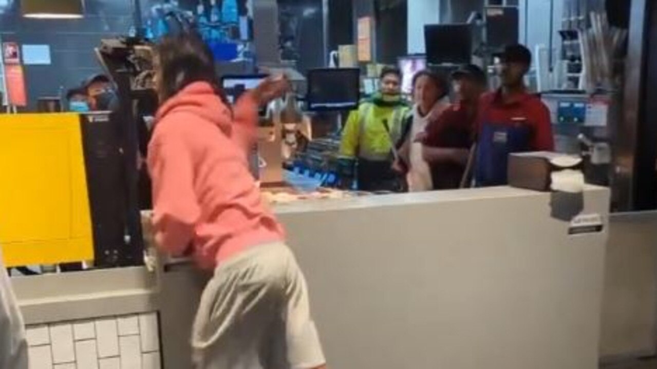 Sydney Wynyard Mcdonalds Fight Investigated After Video Goes Viral