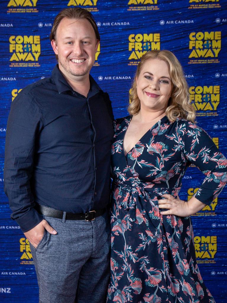 Come From Away Musical opening night at Her Majesty's Theatre. Picture: Ben Clark