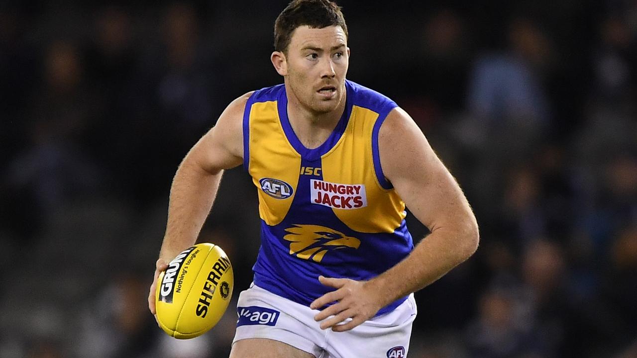 Jeremy McGovern has been a star for the Eagles and is an intercept-marking king.