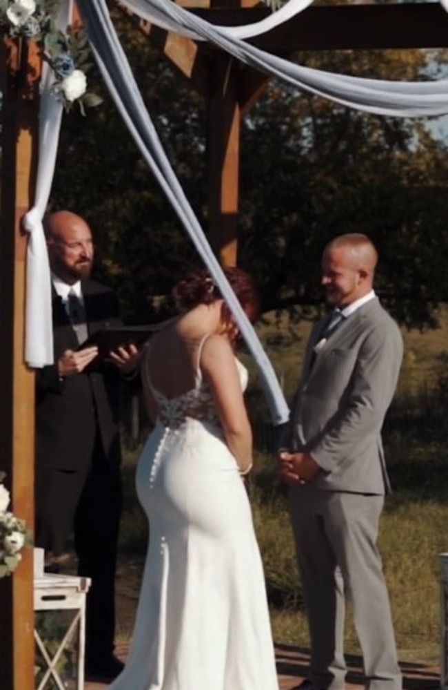 A groom has been slammed for his vows. Picture: @ckentertainmentservices