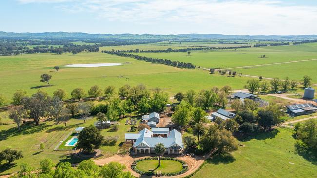 The Burgess family’s 1435-ha Holbrook property is being offered for only the second time since it was settled.