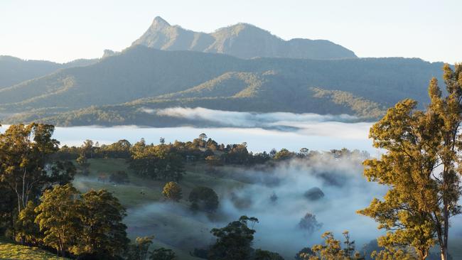 Wollumbin/Mt Warning in The Tweed. Picture: Destination NSW