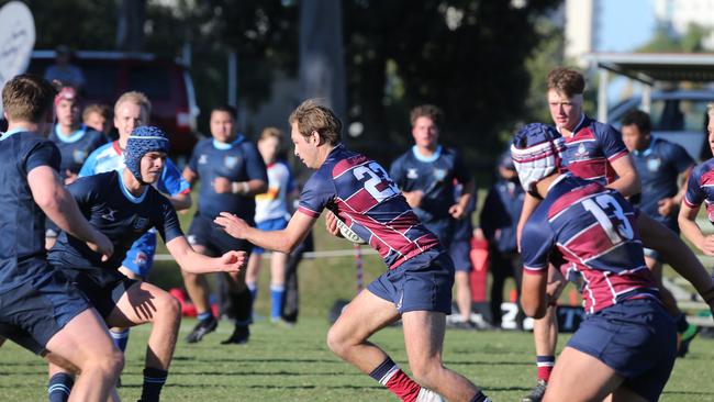 Pictured At The Southport School for the Queensland GPS First XV rugby union Rd 1: The Southport School v Brisbane Grammar School. Pic Mike Batterham