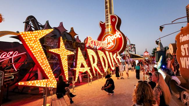 Bright lights: The Neon Museum, Las Vegas.