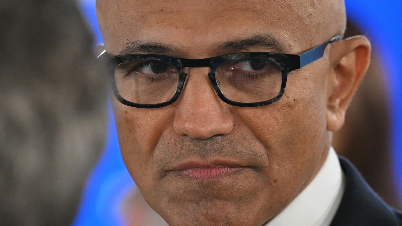 Microsoft chief executive Satya Nadella.