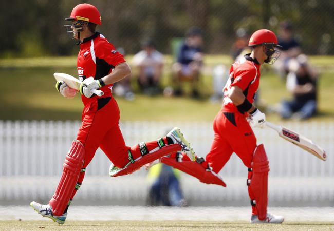 Jake Weatherald and Alex Carey form a formidable opening partnership for South Australia and the Strikers.