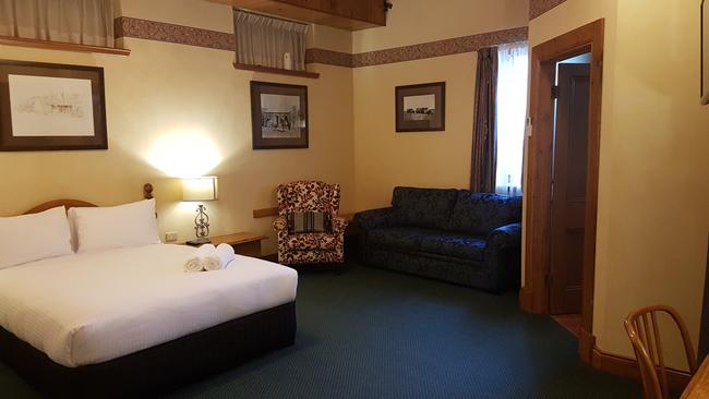 An executive suite at the Kimba Gateway Hotel. Picture Jill Pengelley