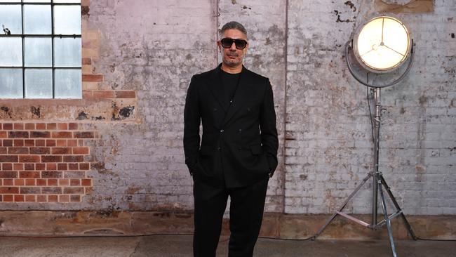Joe Farage pictured at Australian Fashion Week. . Picture: Rohan Kelly