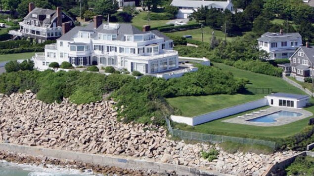 Taylor Swift’s holiday house on Rhode Island. Picture: Instagram