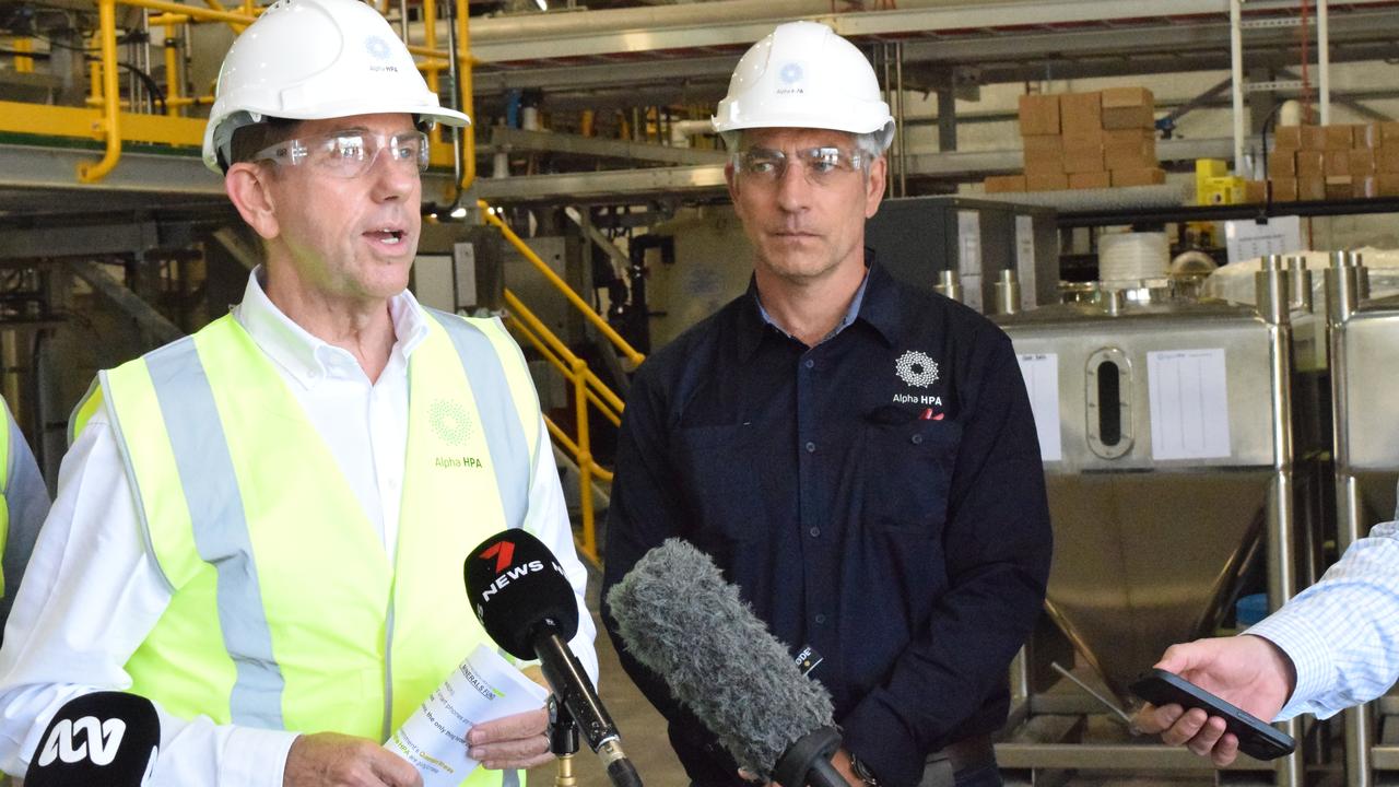 Treasurer Cameron Dick spoke about the Queensland Government’s funding into critical minerals.
