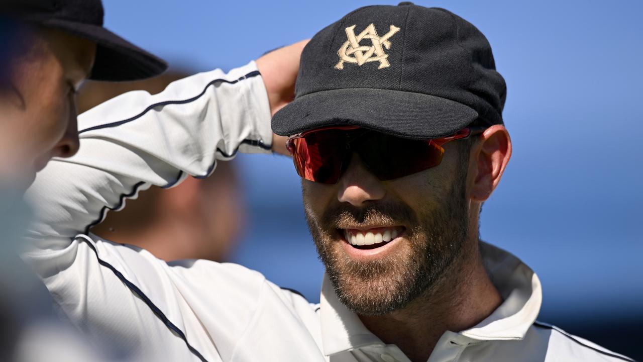 Glenn Maxwell in Victorian colours in 2023. Picture: Morgan Hancock/Getty Images