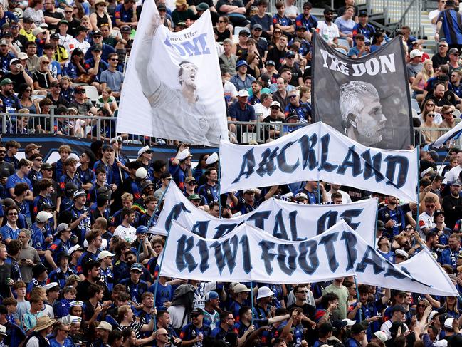 Auckland FC have made a huge impact in their maiden A-Leagues campaign. Picture: Getty Images