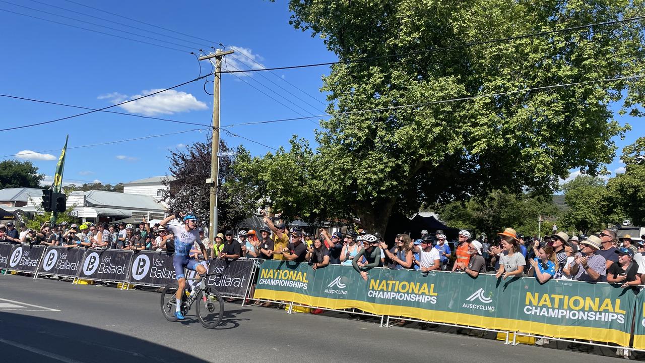 Mackellar Charges To First Ever Nationals Title In Under 23 Road Race