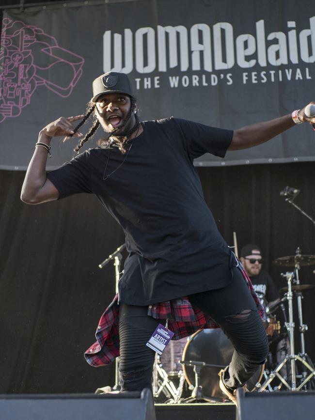 <i>Baker Boy</i> at Womadelaide.