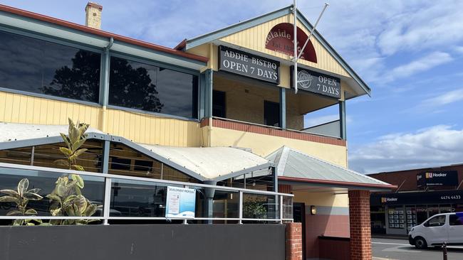 The Adelaide Hotel sits on Vulcan St, Moruya. Picture: Tom McGann