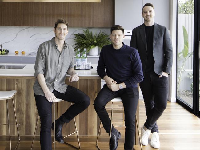 REAL ESTATE: Andrew and Rob Gray of Graya, with Frank Licastro of Frank Developments,  have launched a multi-residential development, Maison, in New Farm.