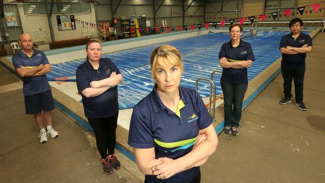 Learn to Swim Victoria could go under without financial help. Picture: Hamish Blair