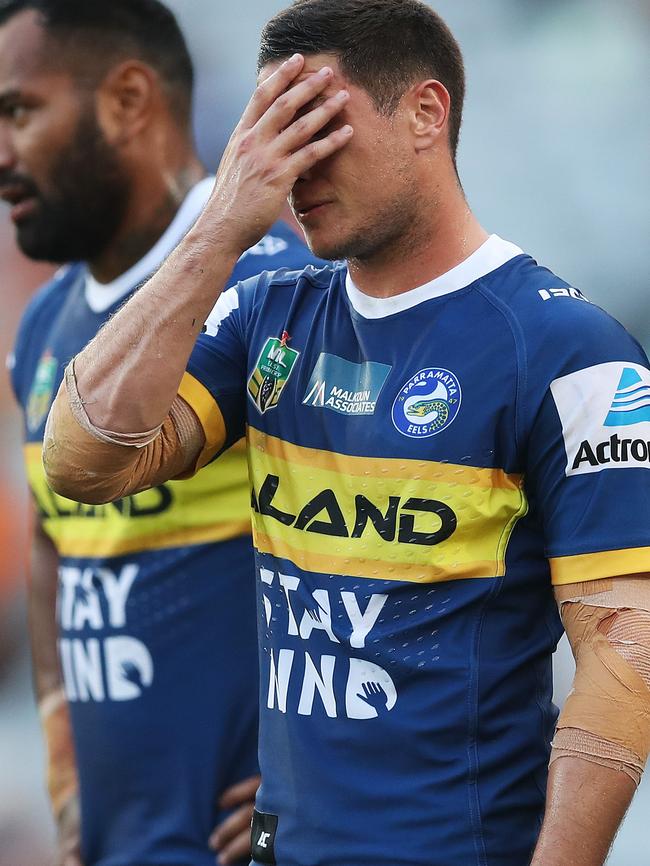 Mitchell Moses’s frustration is clear. (Phil Hillyard)