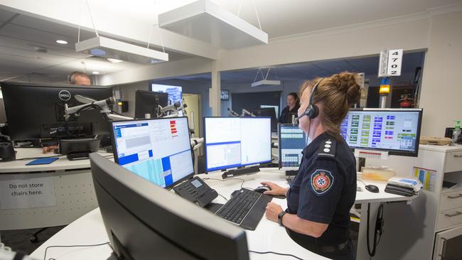 The Queensland Fire and Emergency Services Deployment Centre in Warana. Picture: AAP