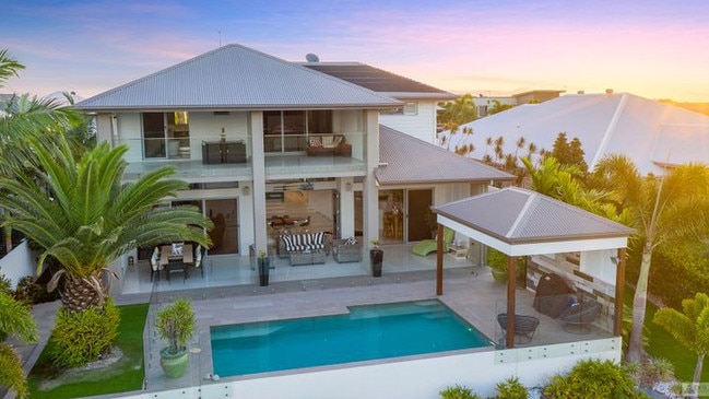 This five-bedroom home at 7 Sunset Place set a new record for Jacobs Well when it sold for $2.25m in January through Doleman Property Group.