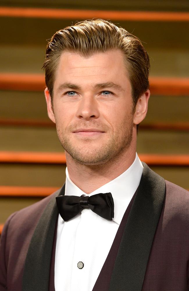 Chris Hemsworth attends the 2014 Vanity Fair Oscar Party in West Hollywood, California. Picture: Pascal Le Segretain/Getty Images