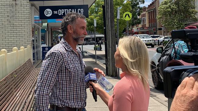 Movie stuntman Michael Corrigan, 52, at Murwillumbah Local Court on December 16, 2021. Picture: supplied