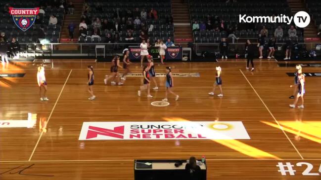 Replay: Netball SA Country Championships Day 3 - Western Border v River Murray (17 and Under Div1 QF)