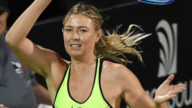 Tennis player Maria Sharapova.