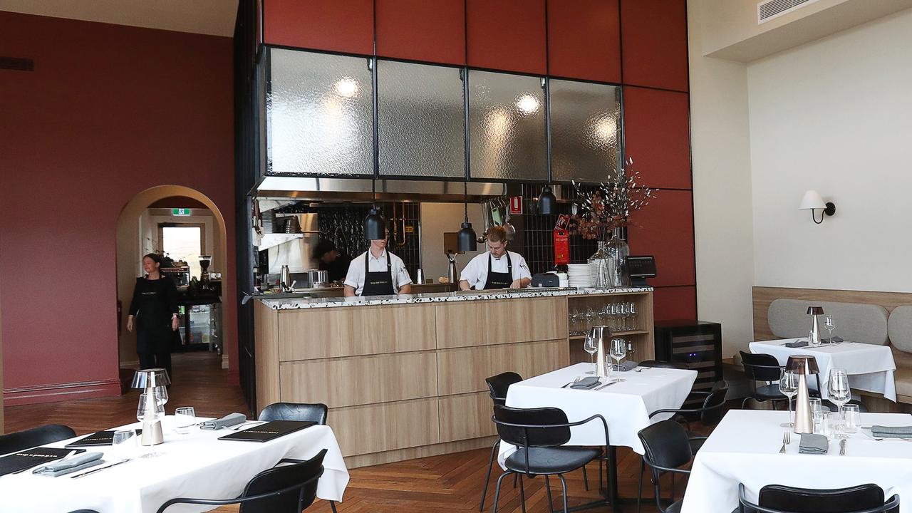 The Retreat’s interior renovation at the old post office site. Picture: Alan Barber